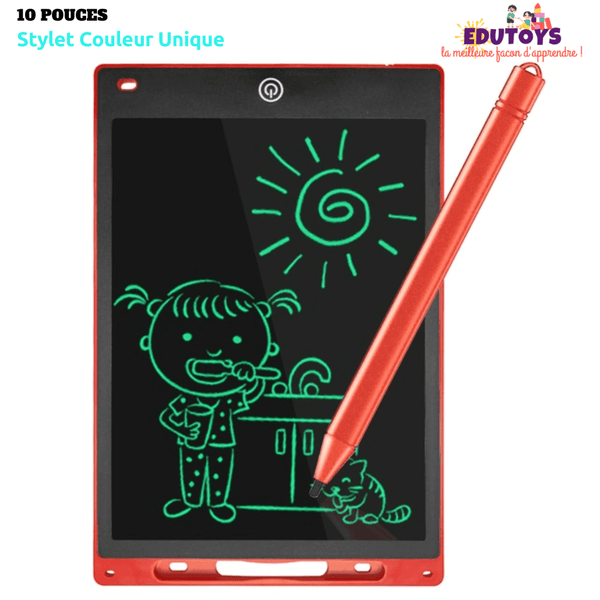 EduToys  Tablette LCD d'écriture et de dessins